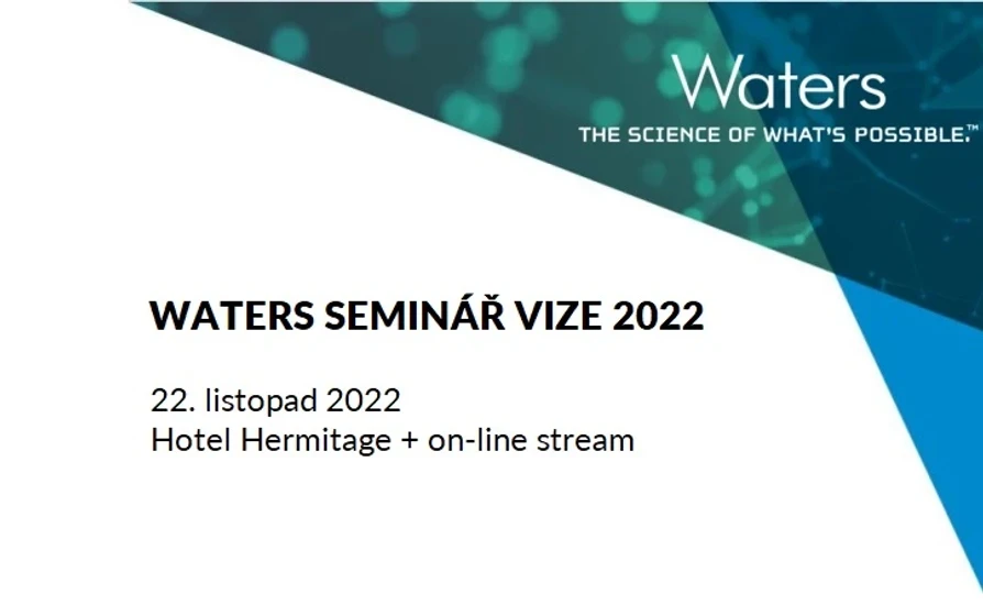 Waters Corporation: Seminář Waters VIZE 2022