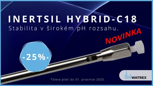 Inertsil Hybrid‑C18: Stabilita v širokém pH rozsahu