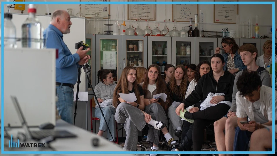 Watrex: obr.2 - Praktický workshop v Švehlova střední škola polytechnická Prostějov.
