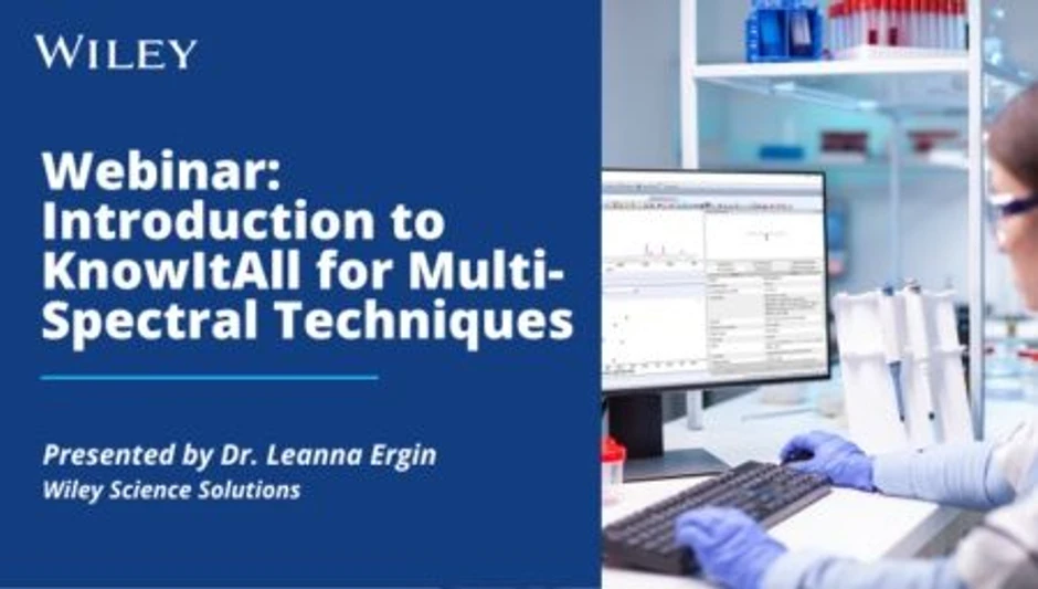 Wiley: Introduction to KnowItAll for Multi-Spectral Techniques