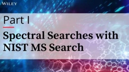Spectral Searches with NIST MS Search