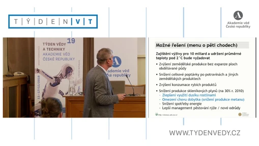  Jaroslav Doležel: Jak zajistit dostatek zdraví prospěšných potravin?