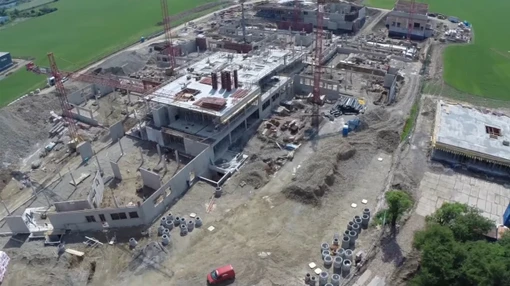 Výstavba projektu BIOCEV