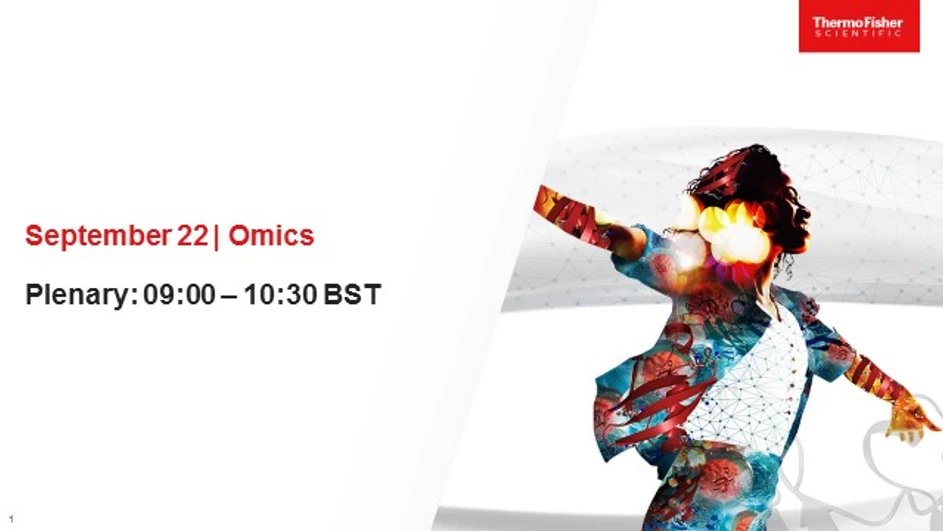 Thermo Scientific: LC-MS User Meeting 2020 - Omics - Plenary Session